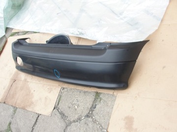 Бампер задний hyundai atos 86611 - 06020 оригинал, фото