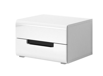 Table nocturnal hektor glossy white 2498aj 22, фото