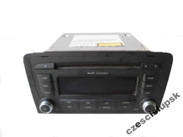 Оригинальное автомагнитола cd audi concert a3 s3 8p0035186p, фото