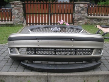 Ford galaxy mk2 restyling bumper front, фото