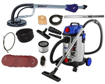 Dedra grinder plaster vacuum cleaner ded6601+ ded7748, фото