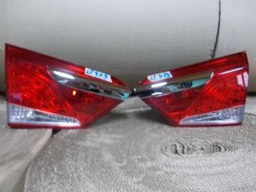 Фонарь задний hyundai i40 универсал led подсветка в крышке правая, фото