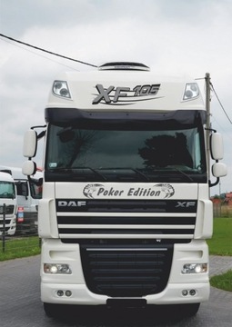 Наклейки наклейка daf xf 105 106 poker edition, фото