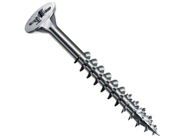 Spax screws 4x45mm pz cone partial galvanized, фото