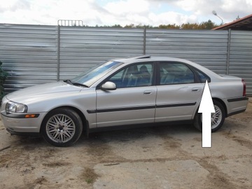 Стекло кузова левая задняя малая volvo s80 1, фото