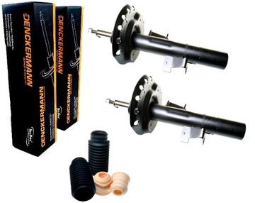 Shock absorbers protection bumpers ford galaxy 2 2006-, s-max front set, фото