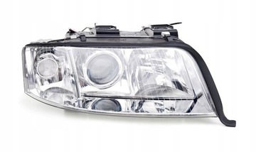 Audi a6 c5 01-05 right headlight 4b0941004bj h7+ h7, фото