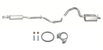 Jaguar x-type 2.0 дизель dohc (2001-2009) универсал труба выхлопная центральный задний, фото