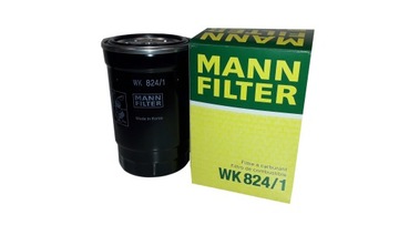 Mann фильтр топливный wk824/ 1 hyundai i30 santa fe crd, фото