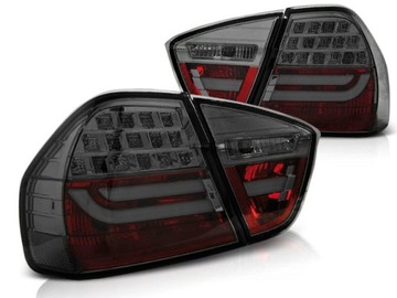 Фонаря светодиодные bmw e90 седан 05-2008 год led подсветка бар smoke, фото