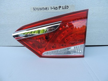 Фонарь правый задний зад hyundai i40 универсал led подсветка 2011, фото