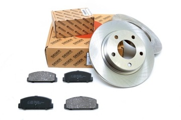 Disks 261mm+ pads ass mazda 626 ge gf guarantee, фото