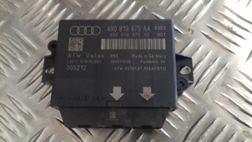 Block parking sensors control unit audi a8 4h0 d4 4h0919475aa, фото