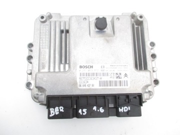Citroen berlingo 3 1.6 hdi компьютер 9664843780, фото