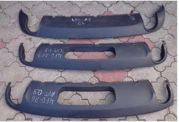 Spoiler overlay rear bumper audi a6 4f0, фото