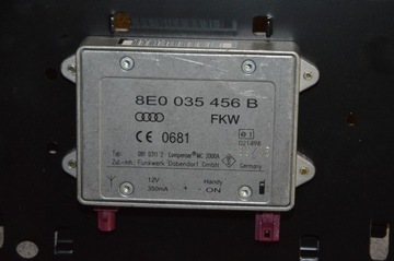 Audi a3 8p підсилювач антенний 8e0035456b, фото
