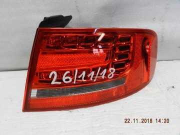 Audi a4 8k0 sedan 08 - 11 lantern led backlight right rear side, фото