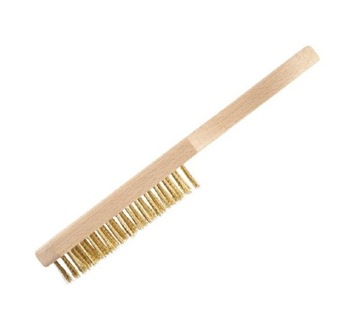 Wire brush brass 5-rzedowa verkatto, фото