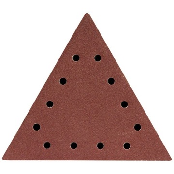 Dedra paper triangular abrasive p240 engraved 5 pcs, фото