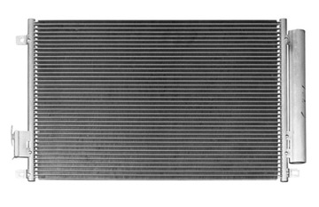 F50 fiat panda 2 12- radiator capacitor air conditioner, фото