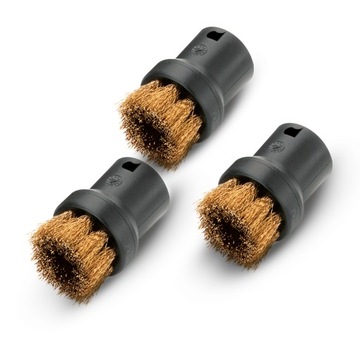 Set brass brushes 3pcs to sc/ si karcher, фото
