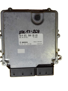 Ecu vito w447 2. 2cdi 0281031244 a6519002803 included, фото