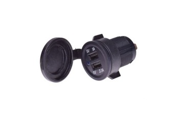 Cigarette lighter socket usbx2, фото