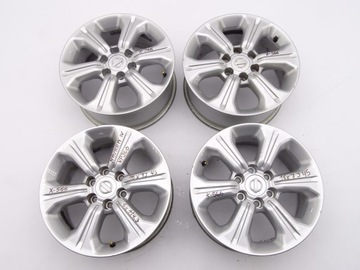 Nissan navara d23 np300 alloy wheels complete 16" 6x114, 3 et45# x566, фото