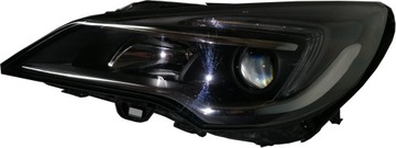 Фара левая opel astra 5 k линза led подсветка европа, фото