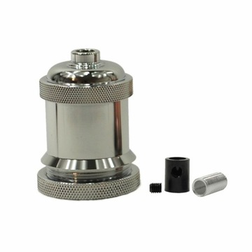 Casing retro з plinth e27 chrome, фото