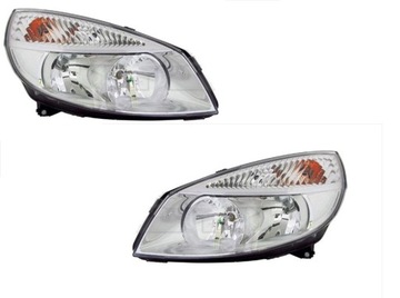 Renault scenic 03-06 new headlights complete, фото