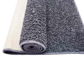 Carpet shaggy 200x120 gray for children mild salon, фото