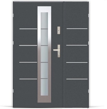 Polish door double doors premium inox duo hit!, фото