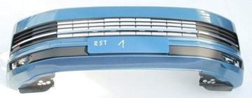 Vw t6 front bumper fog light chrome color r5t, фото