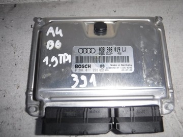 Контроллер двигателя audi оригинал 038906019lj, фото