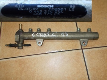 Fuel rail opel corsa c 1.2 16v 0280151219, фото
