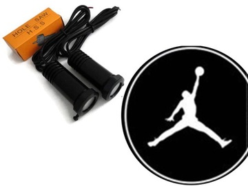 Welcoming light logo jumpman max powerful 2x7w, фото