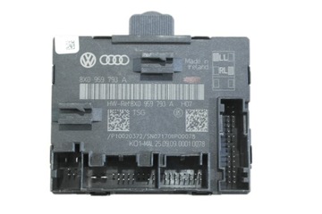 Audi a1 block control unit left door 8x0959793a, фото