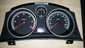 Instrument panel opel astra h 1, 7cdti 13216684pf, фото