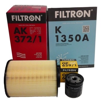 Ford focus 3 mk3 1.6 150km 182km ecoboost filter set filtron coal, фото