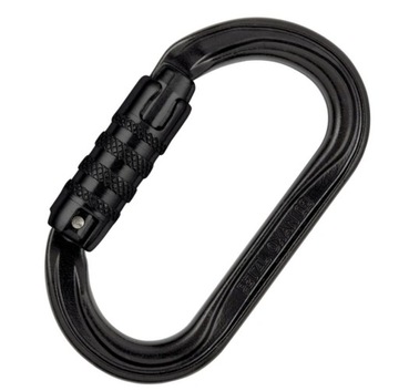 Carbine steel oval petzl oxan m72a tln black, фото