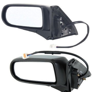 Mirror left electrical mazda 323 bj 323f 98-00, фото