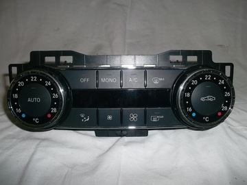 Mercedes c class w204 panel display air conditioner, фото