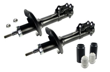 Амортизатори x2 перед+відбійники+захисту vw passat b3 b4, фото