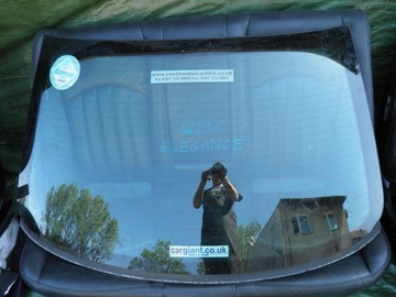 Glass ass back mercedes w211 elegance clasic, фото