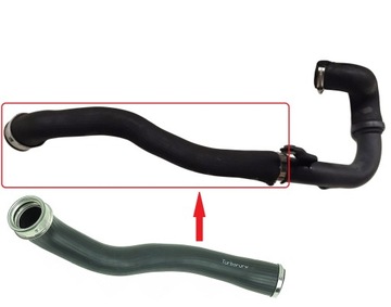 Tube spigot intercooler jeep compass 2.0 crd, фото