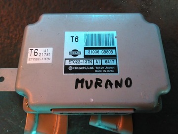 Nissan murano z50 03- компьютер коробки 31036cb80b, фото