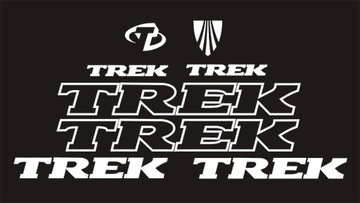Trek white stickers on a bicycle 3-4b different colors, фото