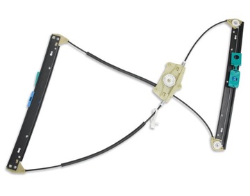 Mechanism lowering glass audi a6 c6 front right, фото
