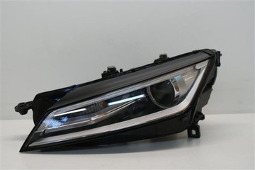Audi tt 8s0 2014 год+ . левая фара передняя bi - xenon led подсветка, фото